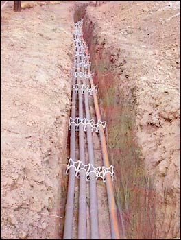 Conduit in Trench